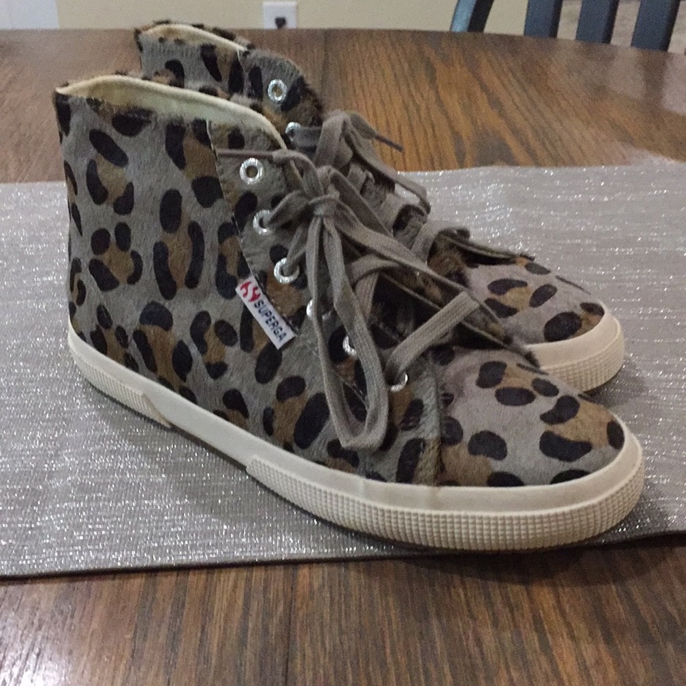 Superga ankle height shoes